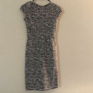 Beautiful Aqua Dress black, white and gray